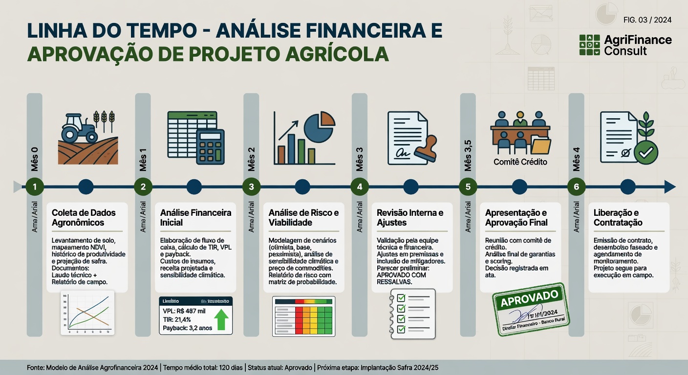 Quanto tempo leva para aprovar crédito agro?